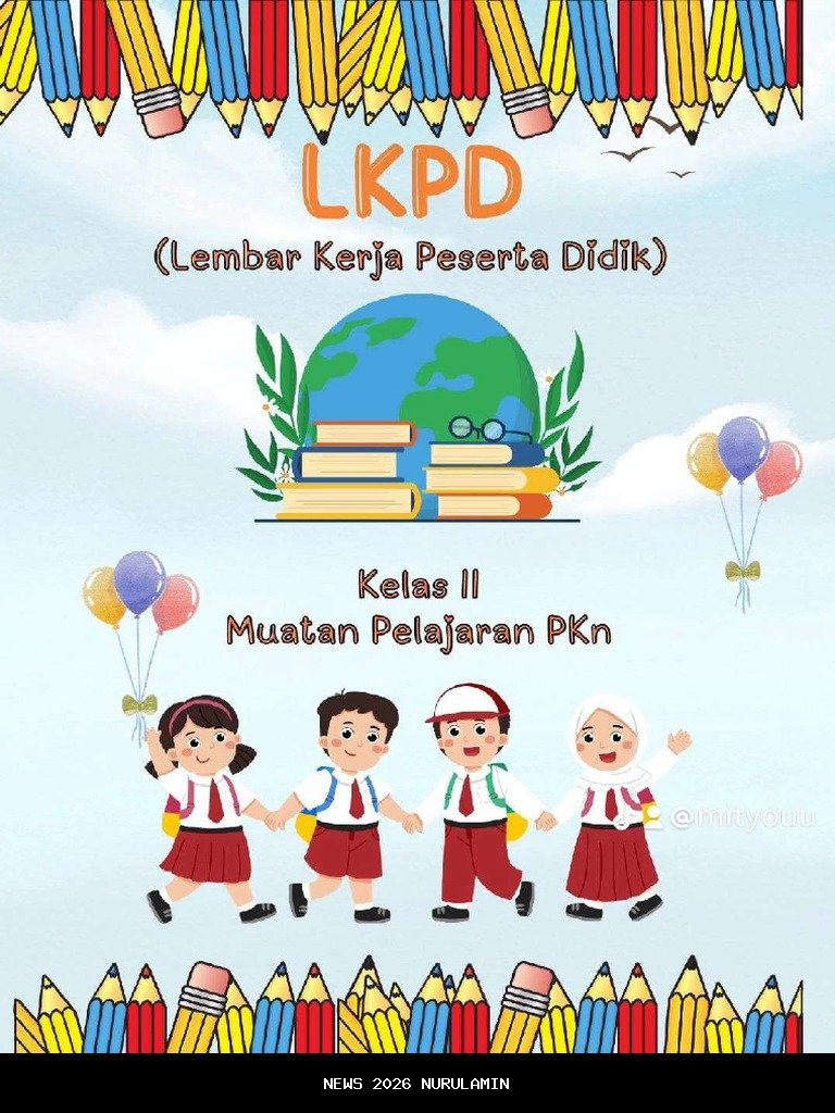 Unduh LKPD Hari Pahlawan 2025 Kelas 1-6 SD Lengkap PDF JPG DOC