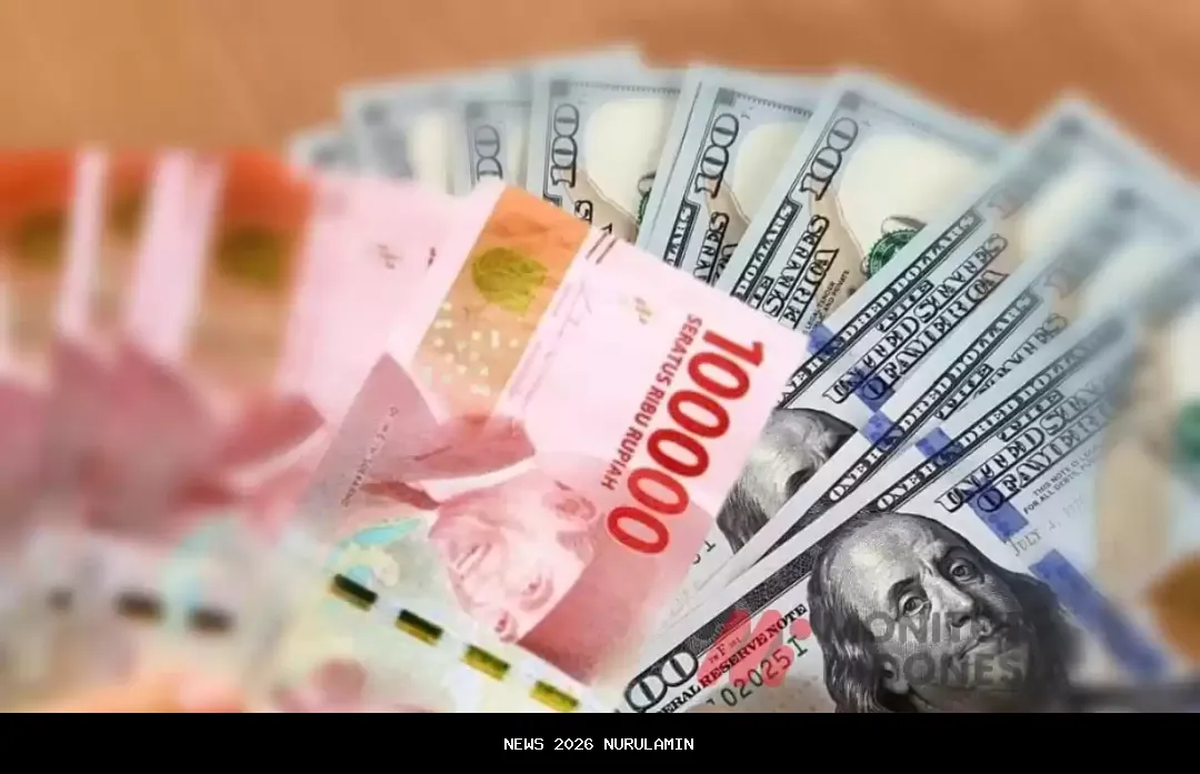 Dolar AS Jatuh, Rupiah Naik ke Rp16.680