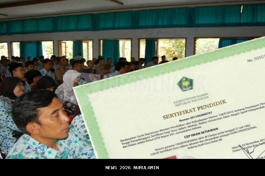 Tunjangan Sertifikasi Guru Tahap IV Diperkirakan Cair November 2025!