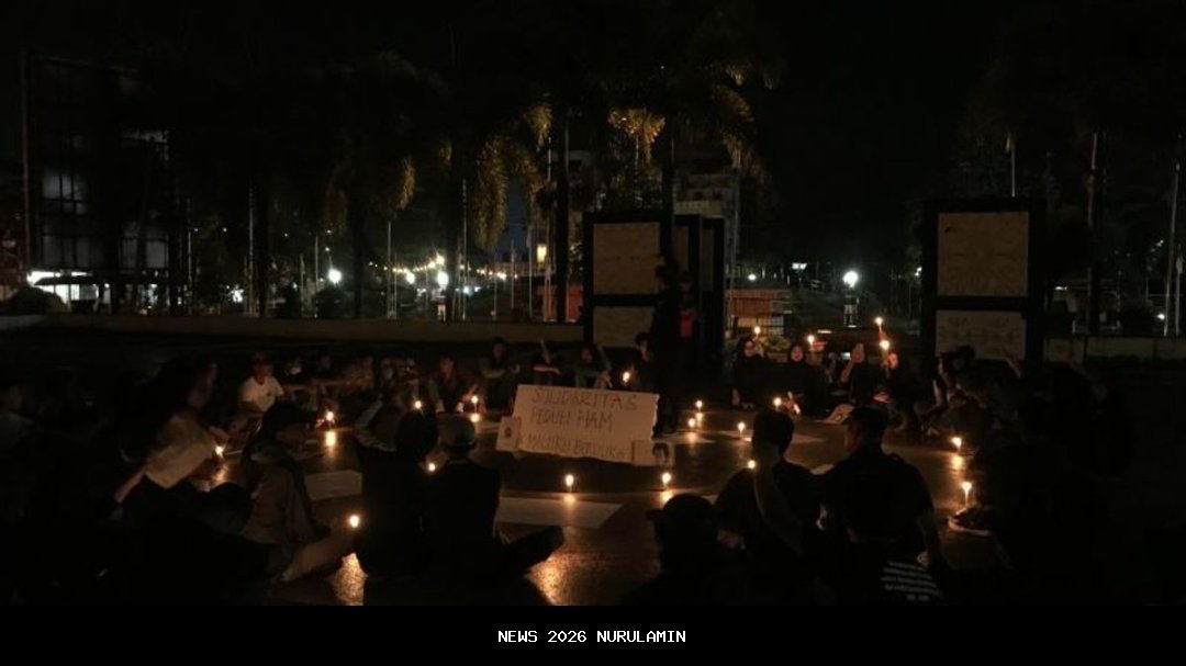 Kasus Kuningan Caang, Mahasiswa Gelar Aksi 1.000 Lilin, Ketua DPRD Beri Komentar