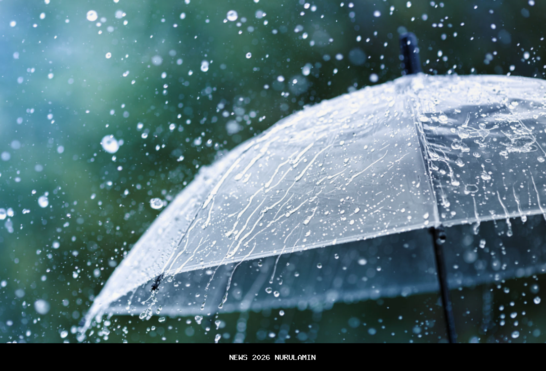 Hujan Ringan, Prakiraan Cuaca Bengkulu Tengah 17 Oktober 2025