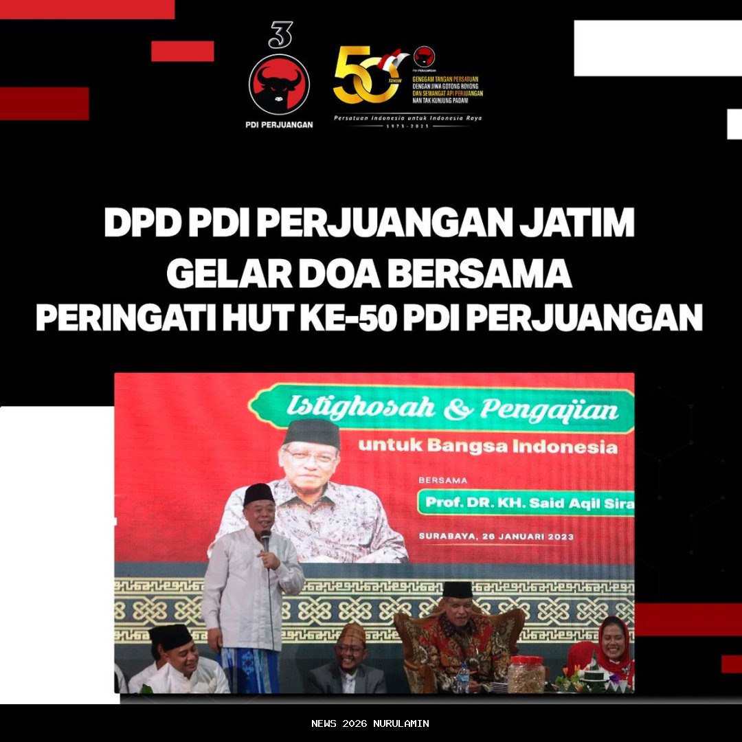 Daftar Pengurus DPD PDI Perjuangan NTT