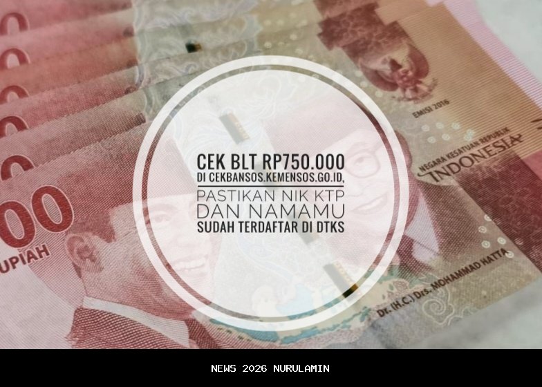 Mau Terima BLT Kesra 2025? Cek Namamu di DTKS dan Kolom Ini!
