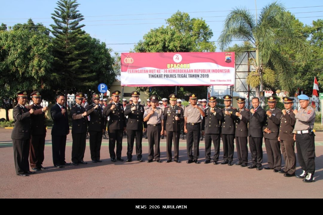 29 Anggota Polres Tegal Kota Dapat Penghargaan atas Kasus Narkoba dan Kerusakan