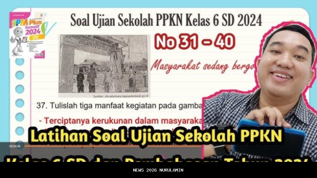 Soal Tugas Bab 1 PPKN Kelas 6 Lengkap Kunci Jawaban Siap Ujian