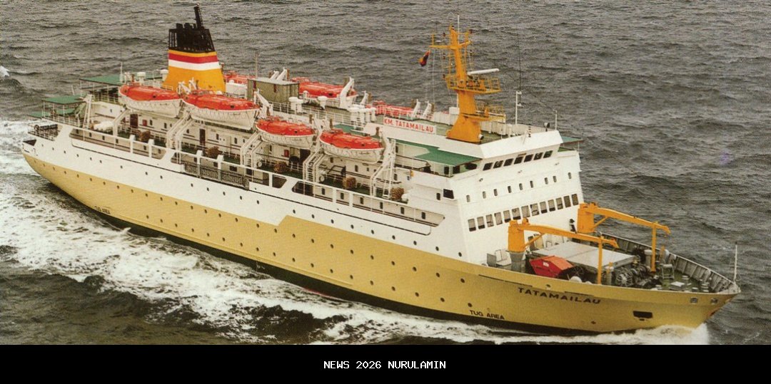 Penumpang KM Tatamailau Melimpah, Pelni Mimika: Hanya 788 Orang Miliki Tiket Resmi
