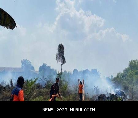 Dari 60 Hotspot Sumatera, 55 Titik Panas Terdeteksi di Riau, Bau Asap Mulai Mengganggu Pekanbaru