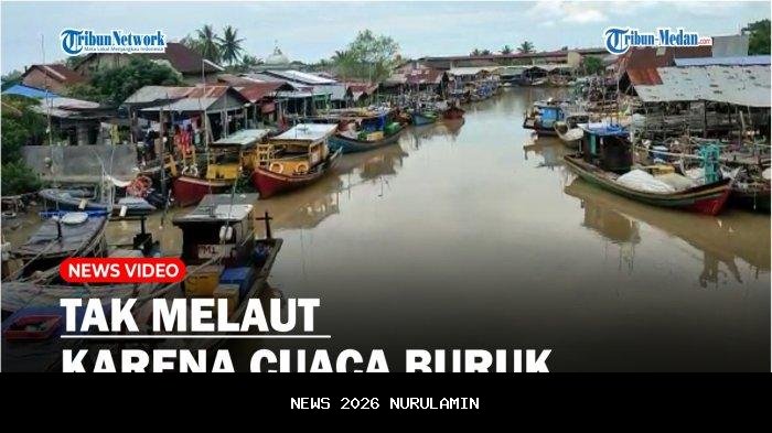 Lima Hari Tak Melaut, Nelayan Sergai Bertahan dengan Hasil Kerja Istri Mencari Kepah