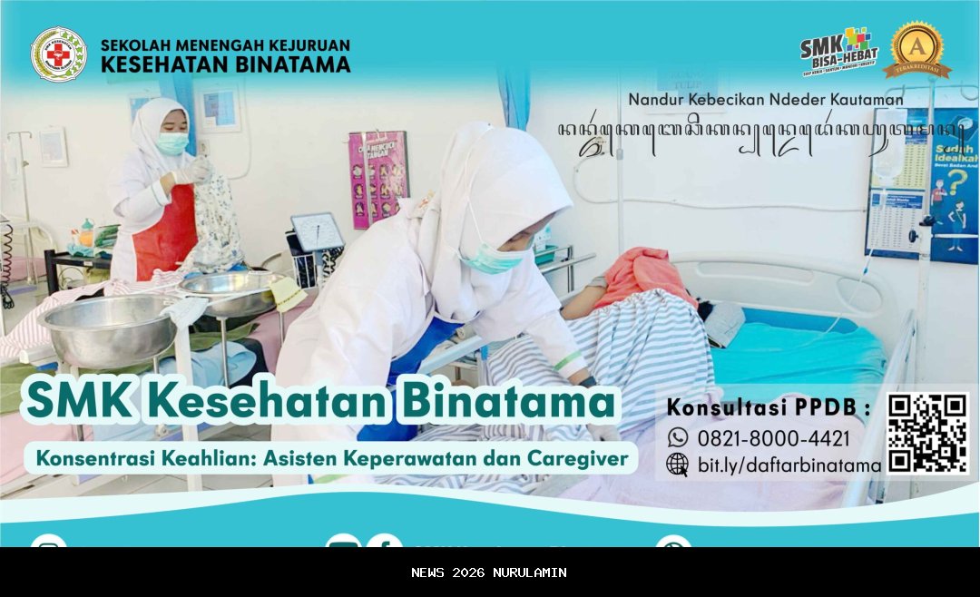 Ahli Komunikasi Dorong Siswa SMK Kesehatan Binatama Tingkatkan Mental Hadapi Ujian Sekolah