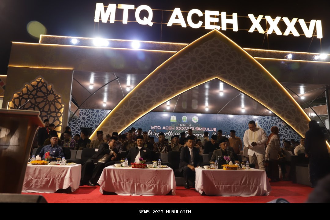 Pemilik Tiga Juara MTQ Aceh Borong 262 Poin