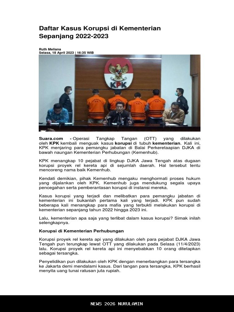 Perkembangan Kasus Korupsi DD Taliabu 2017 dengan Tersangka Salim Ganiru