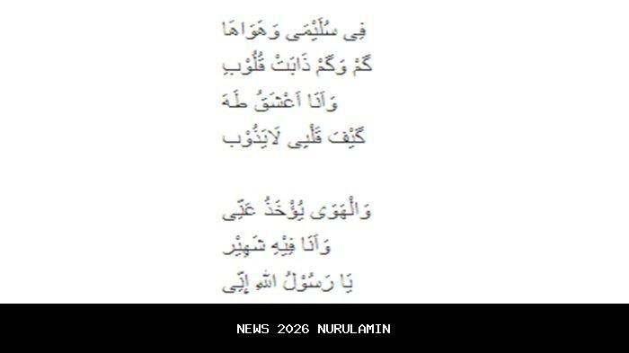 Lirik Sholawat Ainul Uyuni: Arab, Latin, dan Makna Pujian Nabi Muhammad