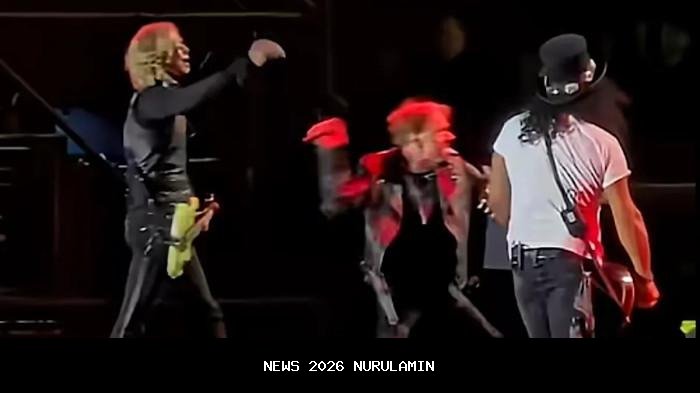 Axl Rose Marah di Konser Guns N Roses, Ini Penyebabnya