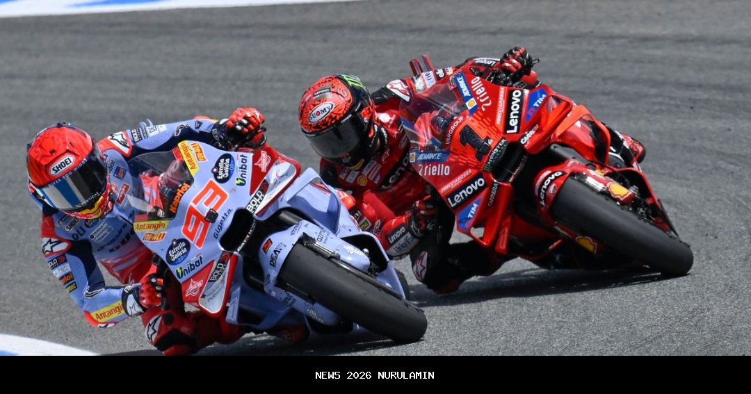 Perebutan Puncak di Grid Terdepan: Bagnaia vs Márquez di MotoGP Malaysia 2025, Nonton Langsung via Live Streaming