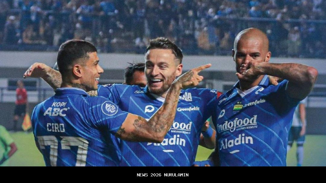 Lawan Persis Solo, Marc Klok Ingin Persib Terus Menang