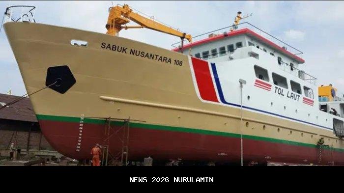 Jadwal Tol Laut KM Sabuk Nusantara 106 Mulai 27 Oktober 2025: Tual-P.Tior, Gorom-Geser, Banda-Ambon