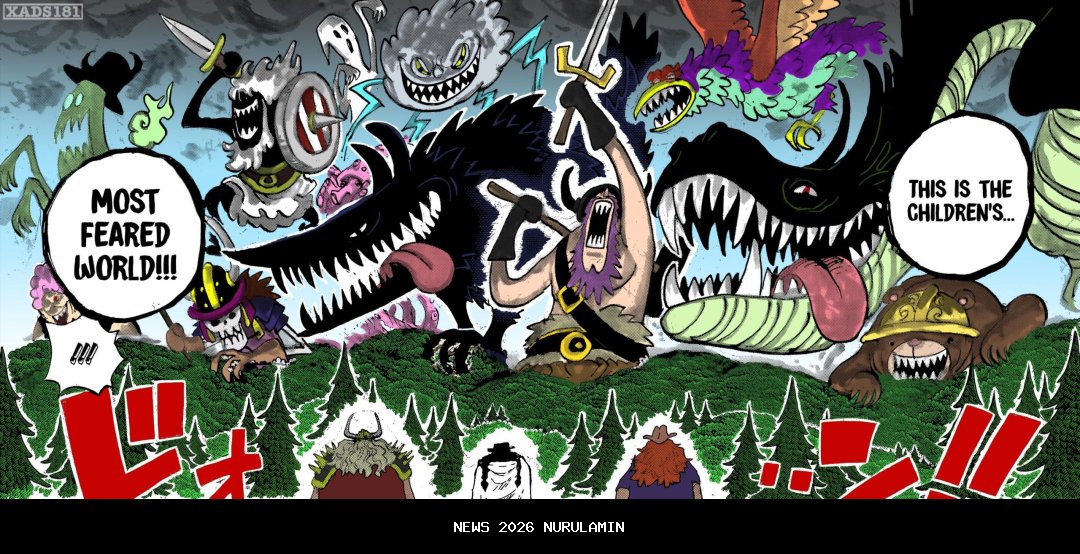 Spoiler Singkat One Piece Chapter 1163: Janji Pertempuran Hebat yang Mengguncang Dunia