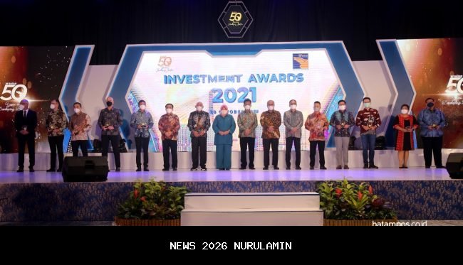 17 Tokoh dan Perusahaan Terima Penghargaan Investasi BP Batam 2025