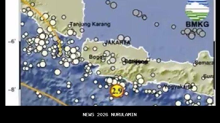 Gempa M2,4 Guncang Garut, Baru Saja Terjadi di Jawa Barat