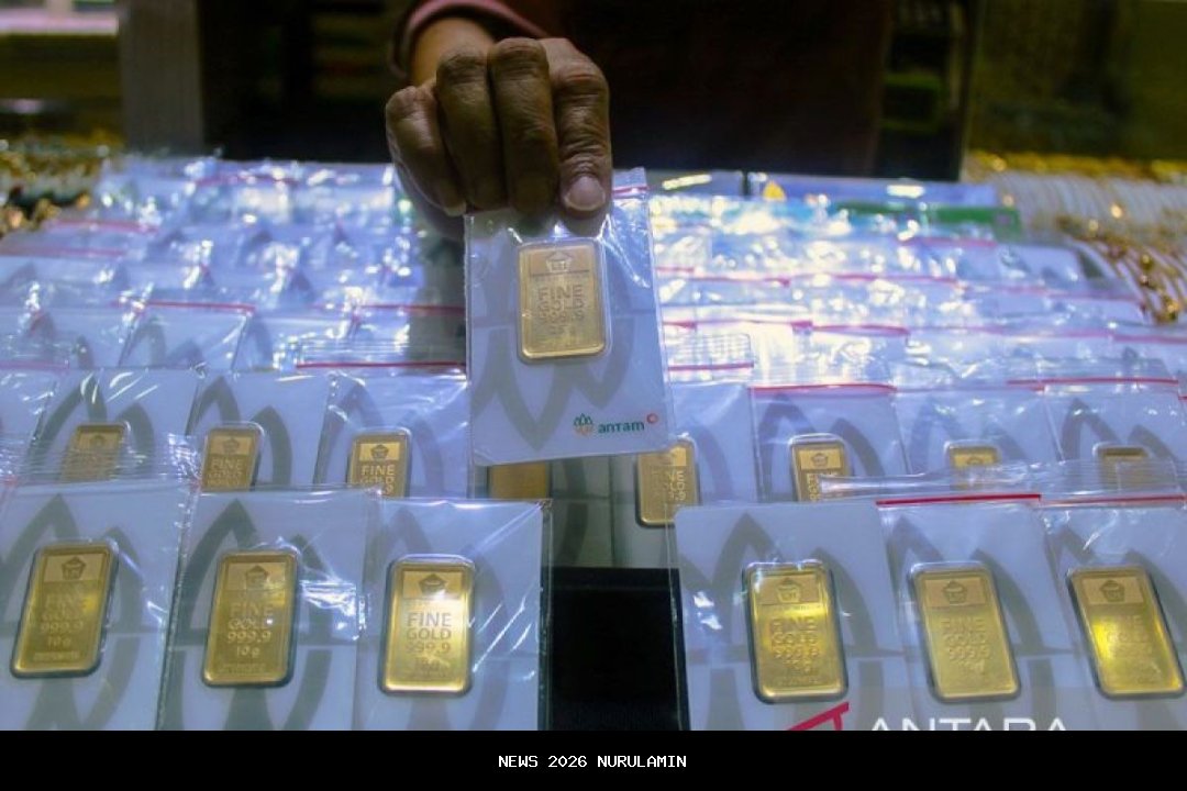Harga Emas Hari Ini, Antam Naik Rp3.000, Daftar Lengkapnya