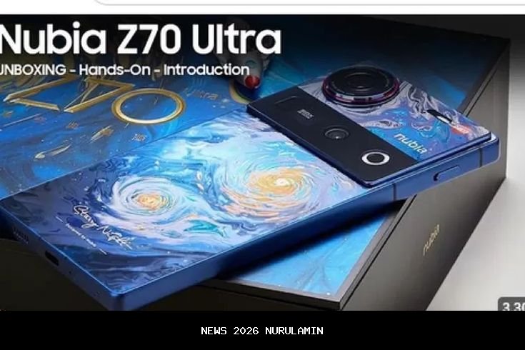 Gebrak Pasar! Nubia Z80 Ultra Tampilkan Kamera Bawah Layar, Chipset Snapdragon Elite Gen 5, dan Baterai Besar 7.200 mAh