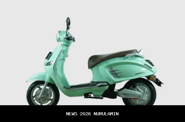 United E-Motor C2000 resmi diluncurkan! Skutik listrik neo klasik untuk gaya harian yang lebih menarik