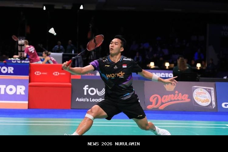 Jadwal Perempat Final Denmark Open 2025, Jonatan Christie hingga Fajar/Fikri Bertanding