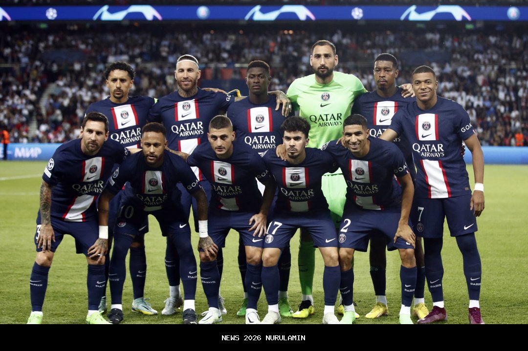 PSG Kembali Berjaya, Hakimi Jadi Bintang di Kemenangan 3-0 atas Brest