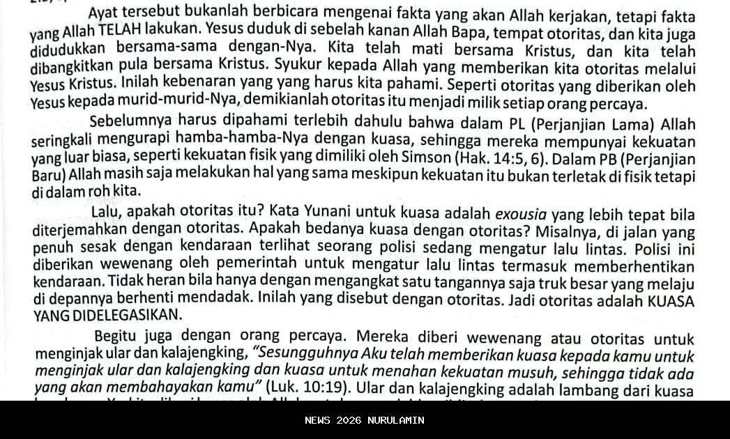 Renungan Harian Kristen: Otoritas Yesus di Atas Legalisme