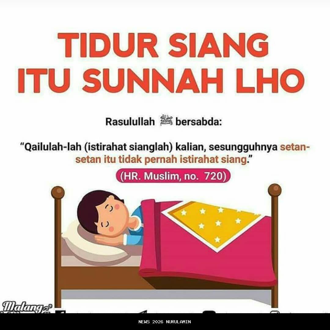 Rahasia Kesehatan dalam Sunnah: Manfaat Tidur Siang dari Perspektif Islam