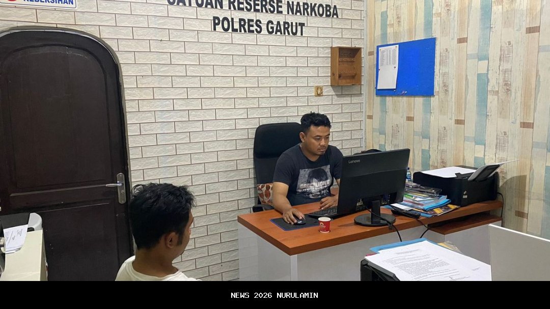 Polres Garut Bekuk Dua Pengedar Sabu