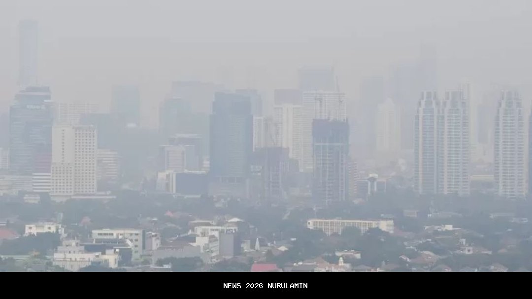 Kualitas Udara Jakarta Kembali Memburuk, Masuk 10 Kota Paling Tercemar Dunia