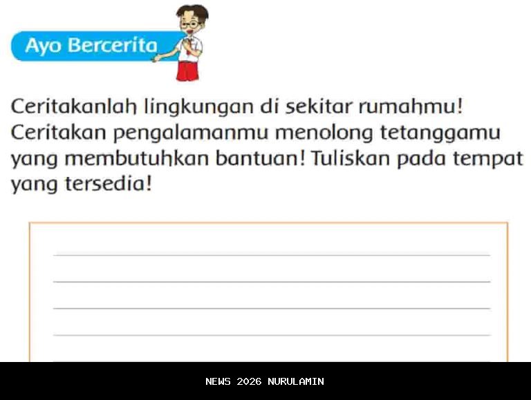 Ceritakan Pengalamanmu Aktif di Komunitas atau Lingkungan Sekitar