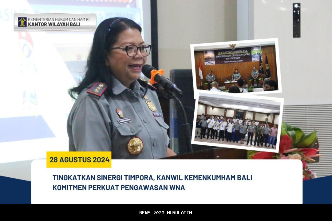 Perkuat Pengawasan WNA, TIMPORA Jadi Kunci Sinergi Lintas Instansi