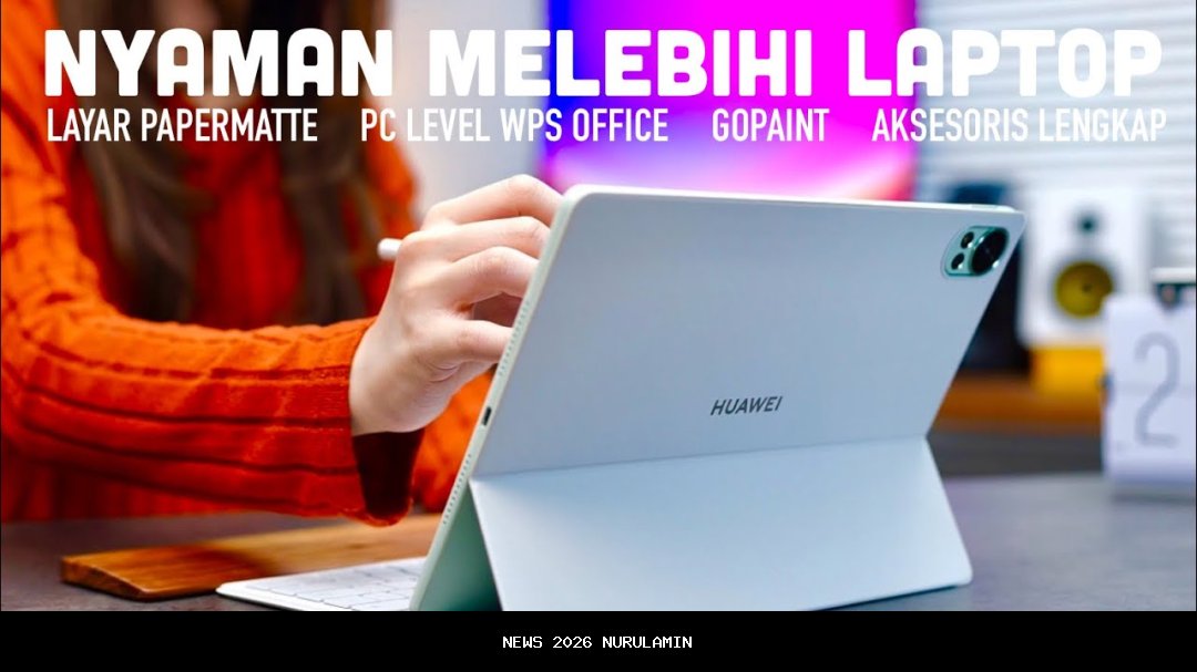 Tablet Premium vs Laptop Ringan: Apakah Huawei MatePad Pro 12.2" Bisa Gantikan Laptopmu?