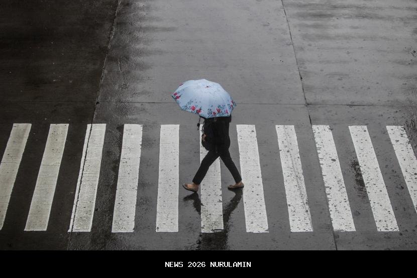 Prakiraan Cuaca Bekasi 25 Oktober 2025: Mayoritas Wilayah Hujan Ringan