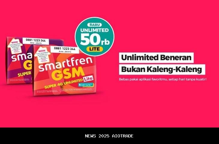 Smartfren Hadirkan Produk Unggulan Unlimited Suka-suka di Sulteng