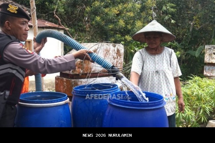 Permintaan Air Bersih di Tulungagung Menurun Tajam, Hanya Satu Desa Ajukan Bantuan 2025