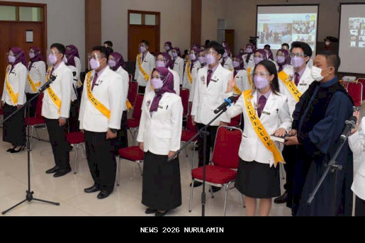 40 Apoteker Lulusan Kedua Unimugo Kebumen Diambil Sumpah, 100 Persen Kompeten