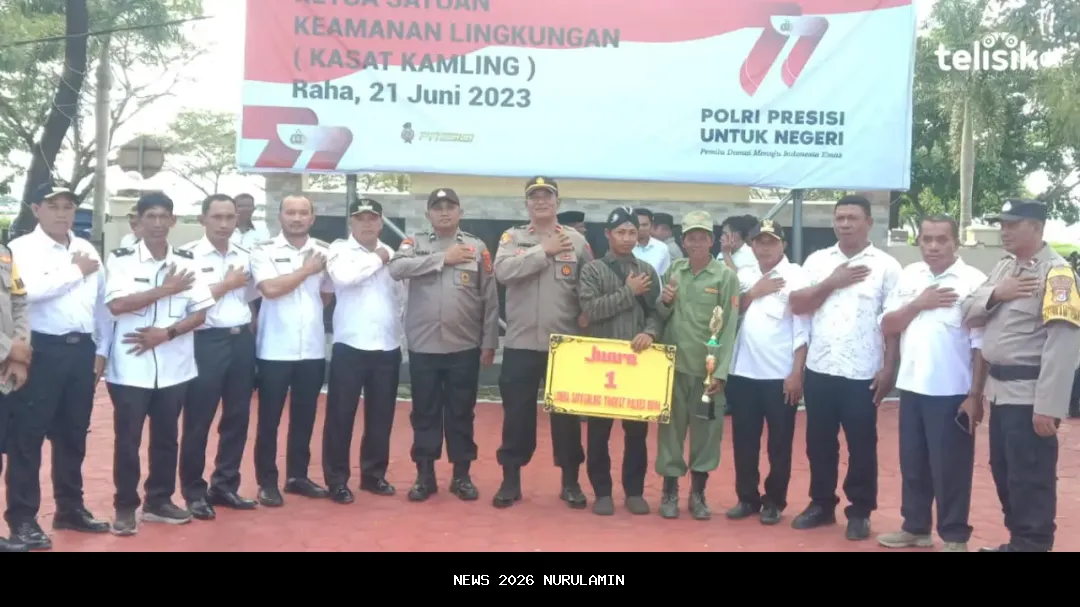 Polsek Parigi Panen Jagung Binaan di Parigi Barat, Hasil Melimpah 1 Ton Lebih dari 75 Are