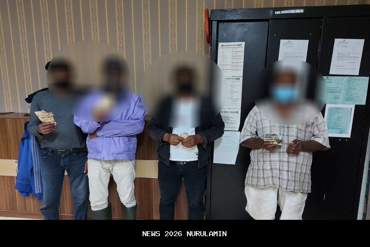 Dua Pemancing Parkir Liar Ditangkap di Kendari, Polisi Selidiki Sumber Dana