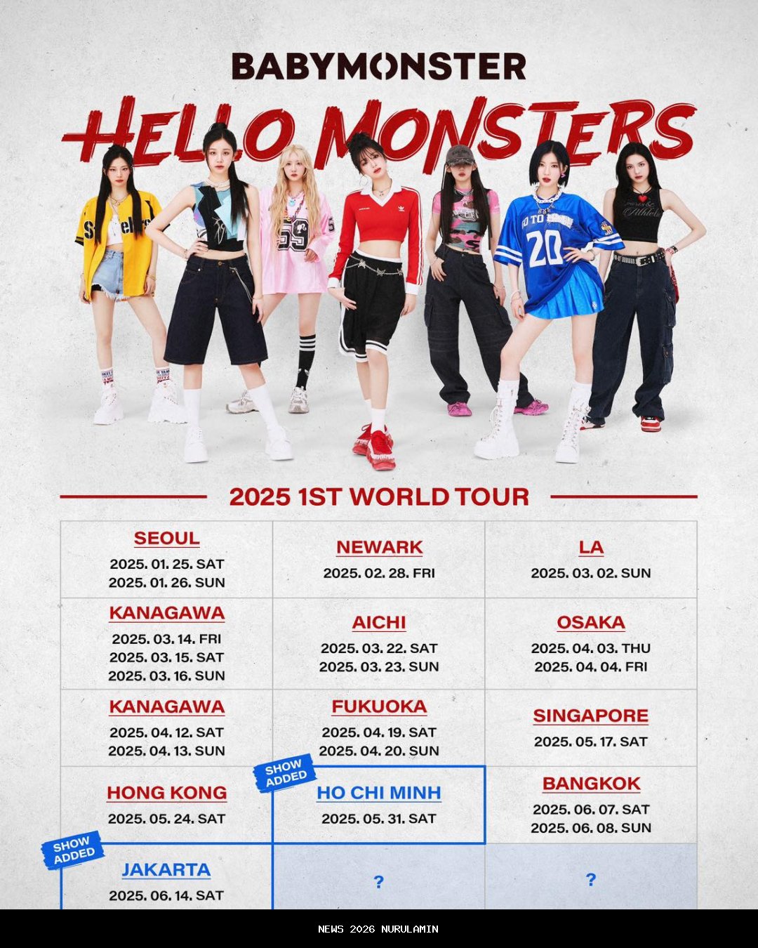 Antusiasme Meningkat Usai Babymonster Umumkan Konser Asia Love Monsters