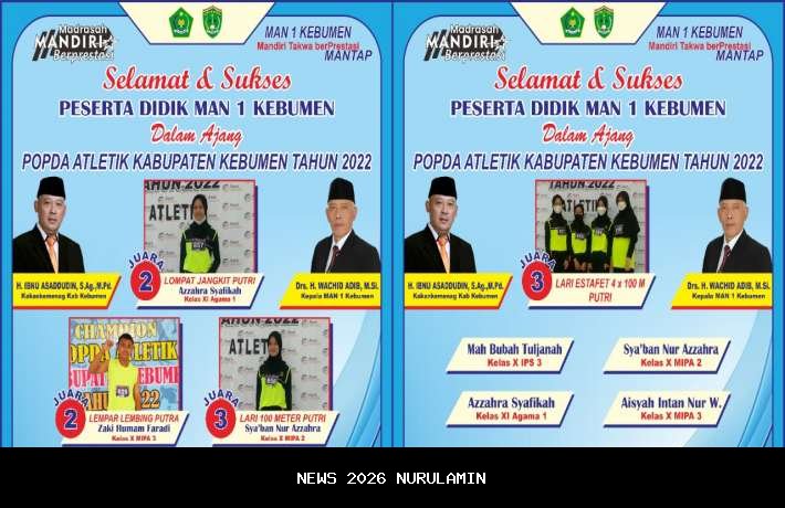 Tak Tertandingi! Kebumen Sabet 13 Emas dan Juara Umum Atletik NPCI Jawa Tengah 2025