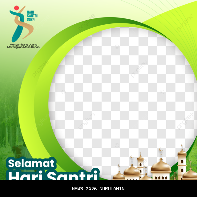 20 Twibbon Hari Santri Nasional 2025, Unduh Gratis Jadi Foto Profil Keren