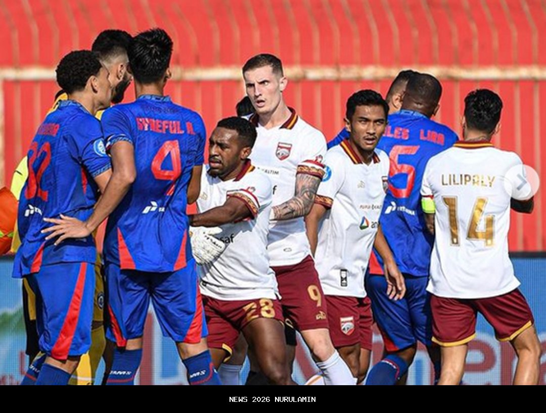 Hasil Arema FC vs Borneo FC 1-3: Dua Pemain Singo Edan Dikartu Merah
