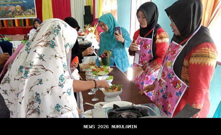 24 PKK Kecamatan Aceh Timur Berlaga dalam Lomba Masak Ikan, Ini Pemenangnya