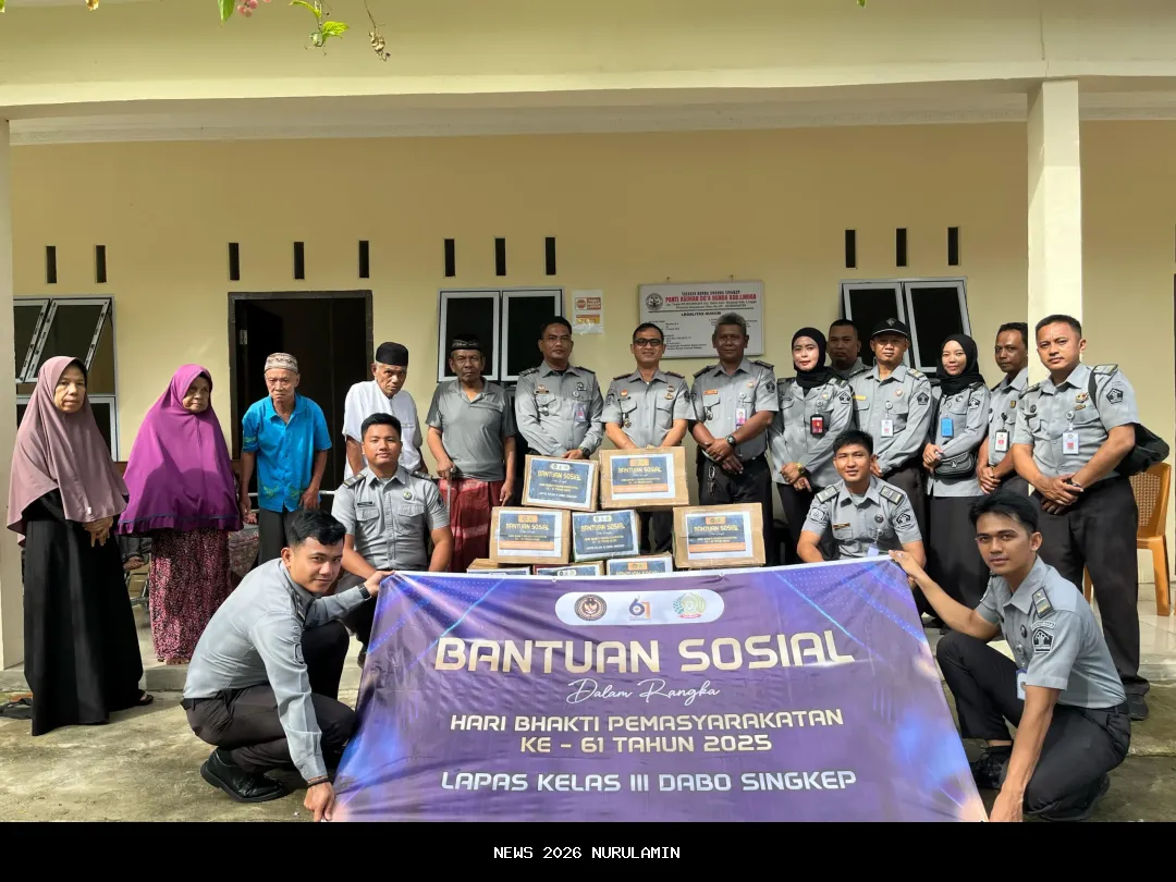 Lapas Dabo Singkep Serentak Berkomitmen Bersih dari Halinar di Seluruh Indonesia