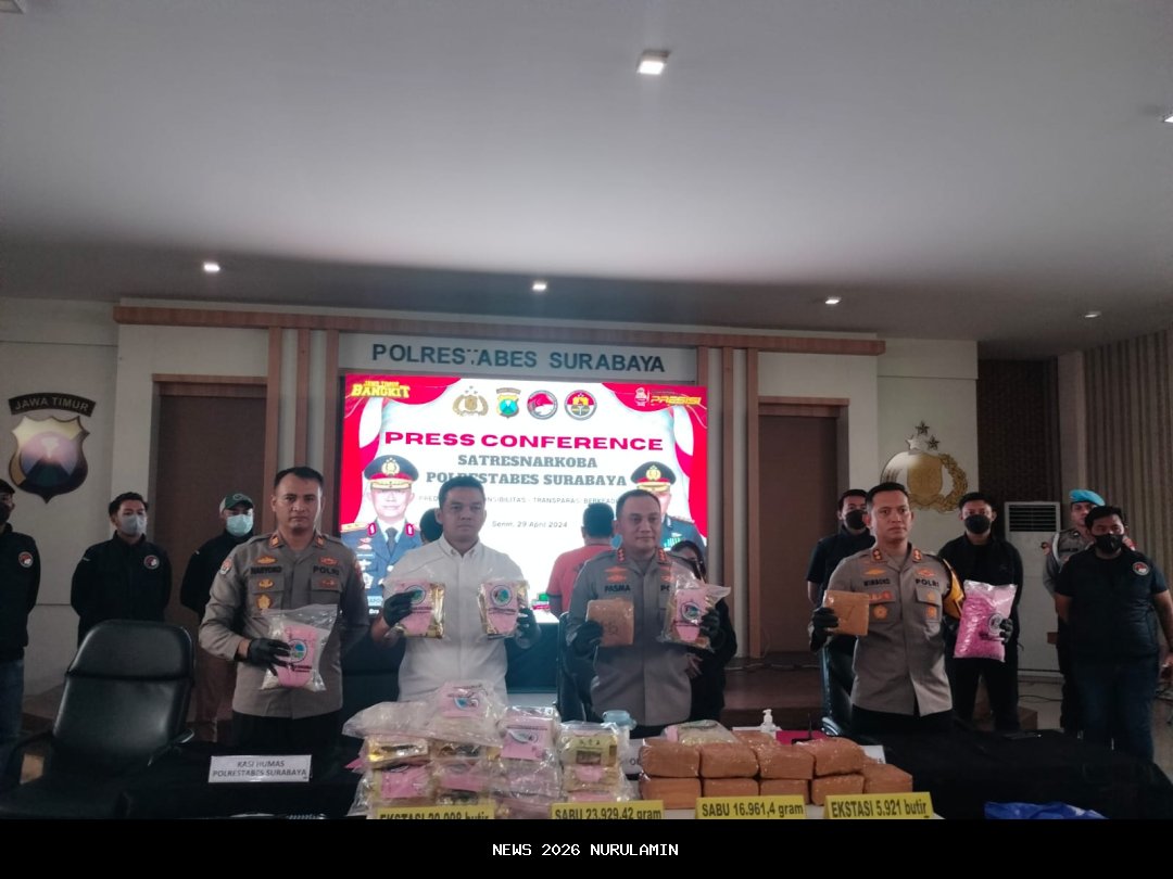 BNN Ungkap Jaringan Narkoba Lintas Pulau, 985 Ekstasi dan Cairan Vape Narkotika Disita