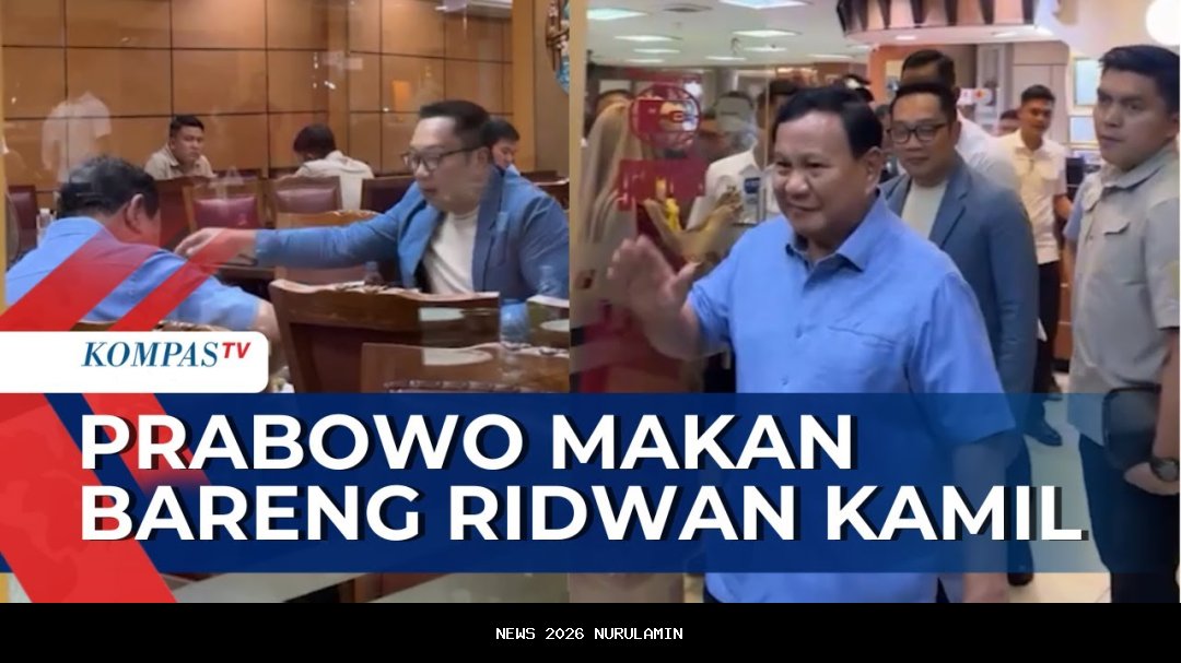 Malam Minggu, Prabowo Bahas Ekonomi di Rumah Pribadi