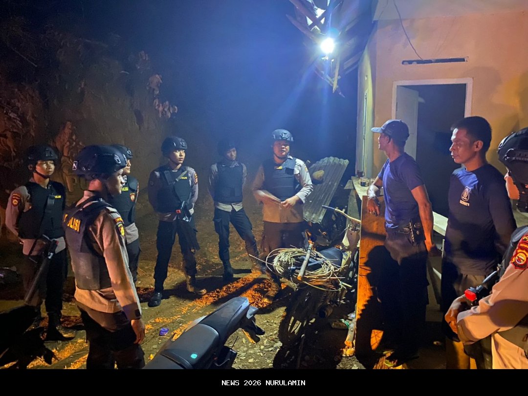 Jaga Keamanan, Polres Kebumen Lakukan Patroli Rutin